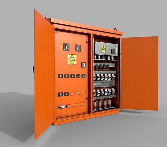 Electric Fuse Box  Yellow