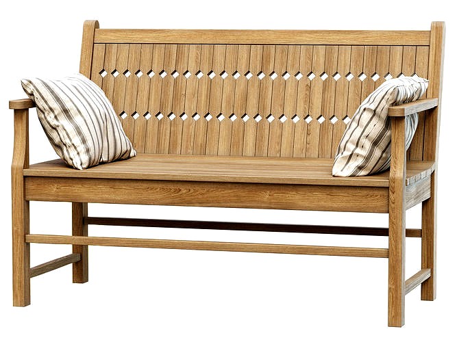 Chippendale Patio Bench