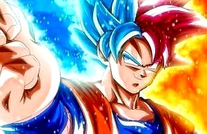 Goku drawing digital