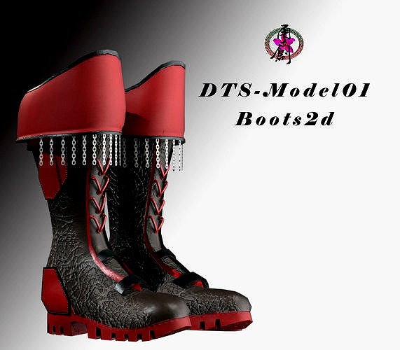 DTS-Model01-Boots2D