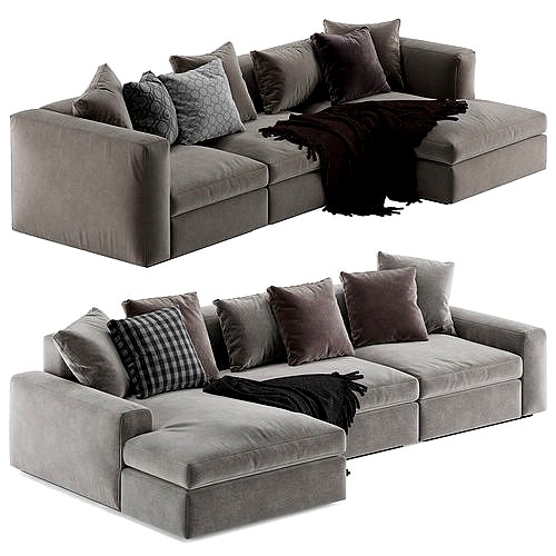 Poliform Dune corner sofa