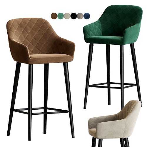 Antiba Bar Stool Onix Mebel