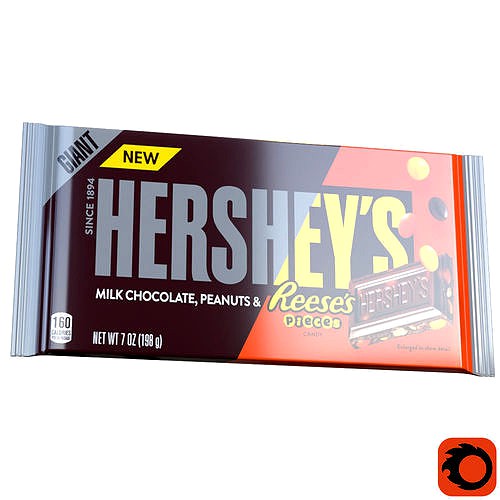Hersheys Reeses Pieces Chocolate Bar