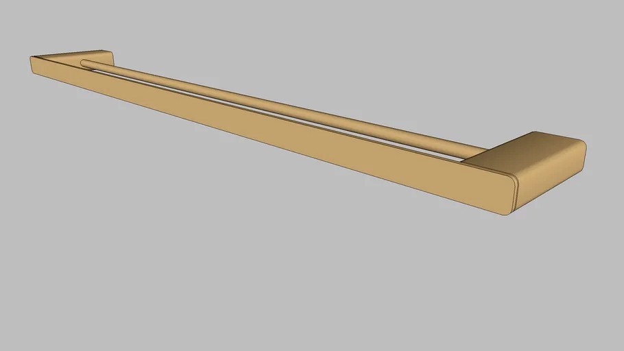 DOCOL – Porta-toalhas duplo Docol Flat – Cód 01013772