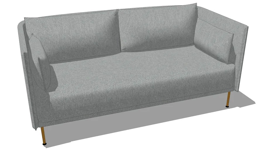 HAY Silhouette Sofa 2 Seat Low Back