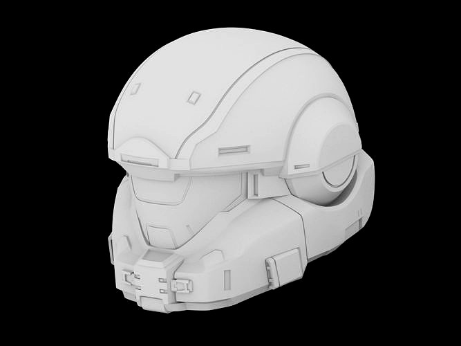 HALO Infinite Mk VII Enigma helmet 3d print file | 3D model