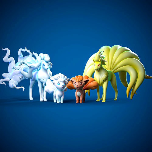 VULPIX EVOLUTIONS | 3D