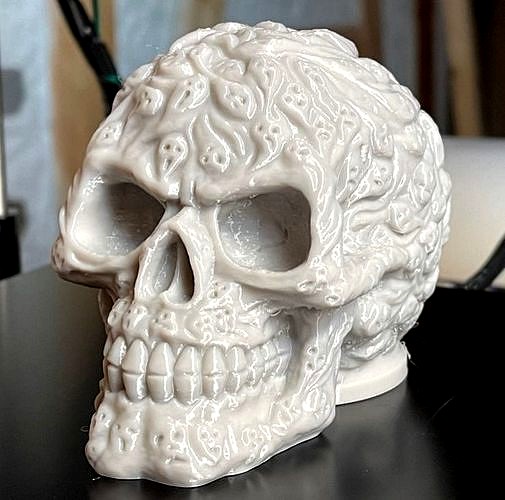 Skull Design 3D Printer  | 3D