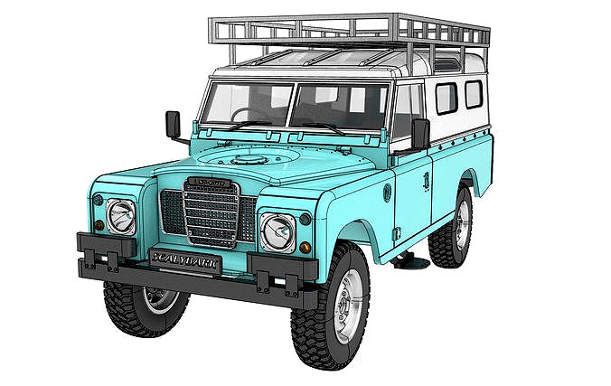 LR series 3 109 hard top version for 1 to 10 RC | 3D