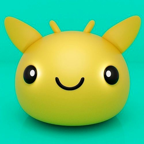 Cute Little Blob Monster 10 | 3D