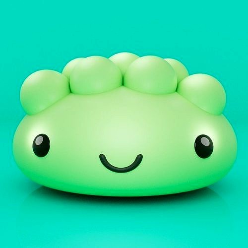 Cute Little Blob Monster 05 | 3D
