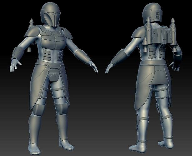 Rook Kast armor upgrade for One12 Scale figure | 3D