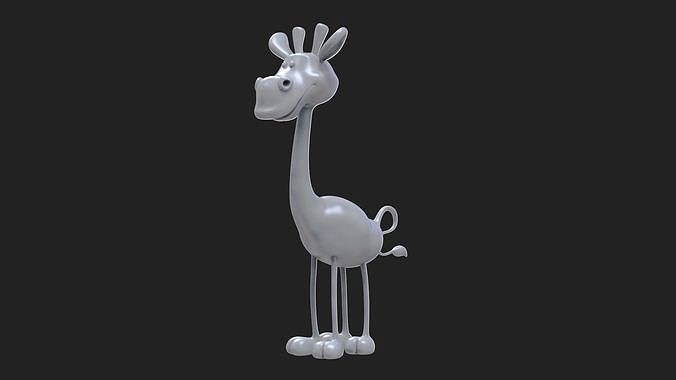 giraffe cute  | 3D
