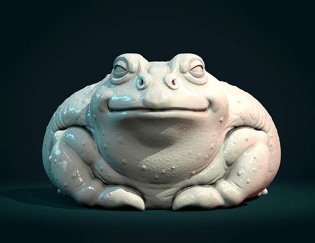 Fat Toad Frog | 3D