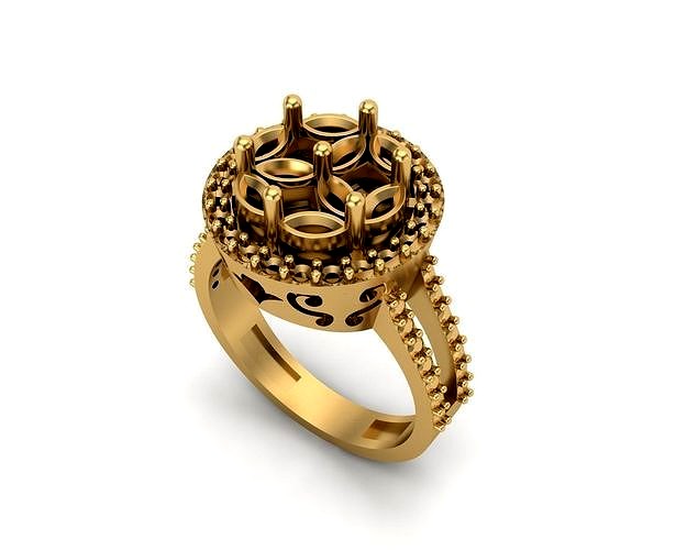 Jewelry ring 117 | 3D