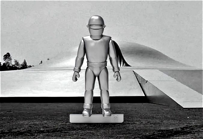 28mm Gort - The Day the Earth Stood Still - 3D Print Miniatures | 3D