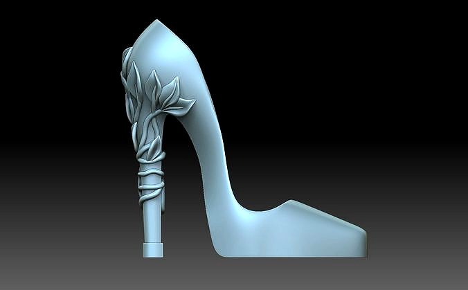 High heeled shoes | 3D
