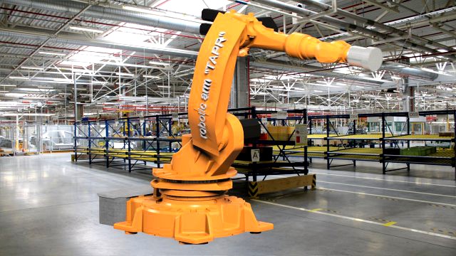 Industrial Robot 3D Model