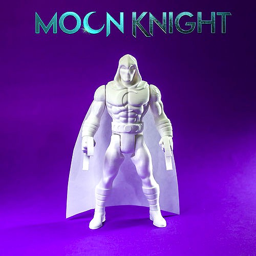 Moon Knight Articulated Print-in-Place | 3D