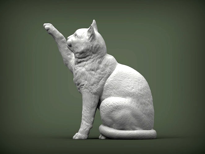 Cat for 3d printing | 3D