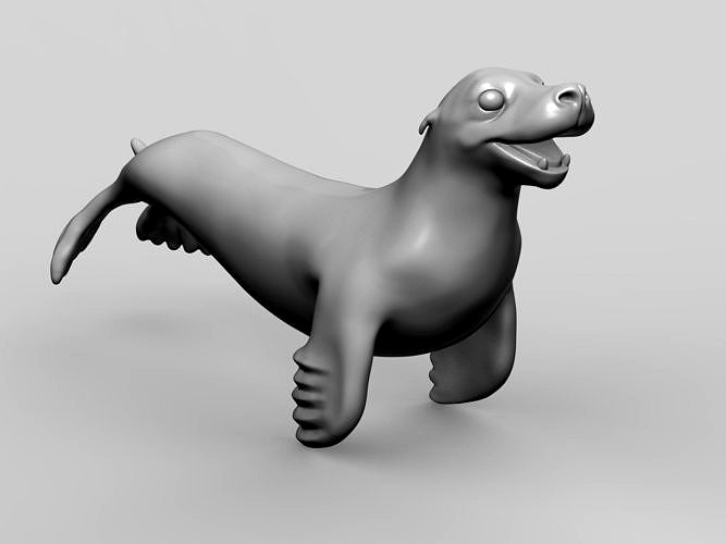 Seal high poly  | 3D