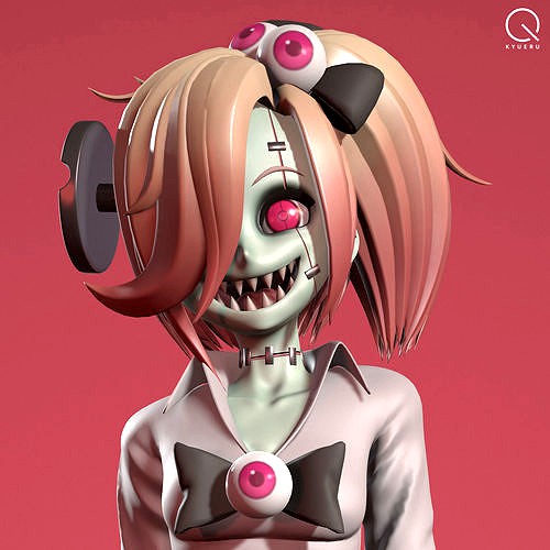 Zombie Girl | 3D