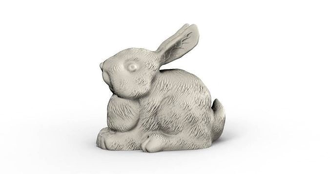 Rabbit sculpture | 3D