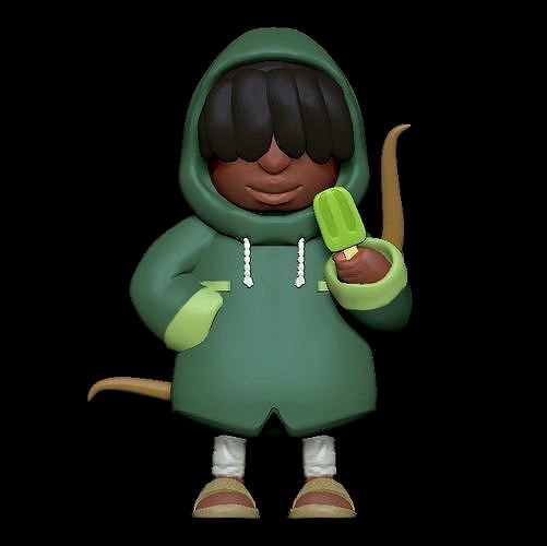 The Green Poncho | 3D