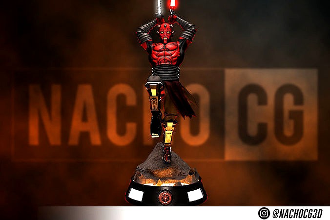 Fan Art Darth Maul - Statue | 3D