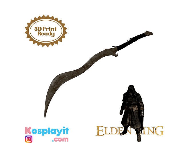 Elden Ring- Bloodhounds Fang 3D model - cosplay | 3D