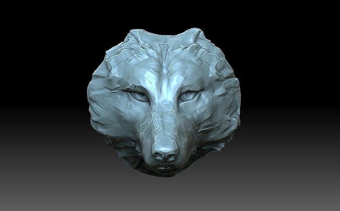 The wolf muzzle | 3D