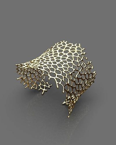 Cuff bracelet | 3D