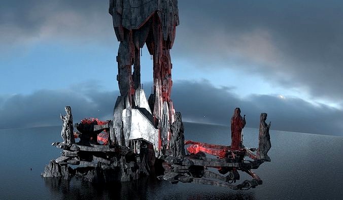 Alien Towers Dimensions Kit bash 5
