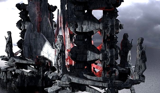 Alien Towers Dimensions Kit bash 3