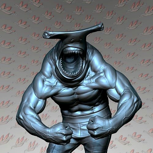 JAB 1-57 scale Street Sharks   -32mm Scale- | 3D