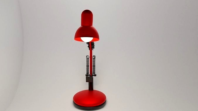 red lamp