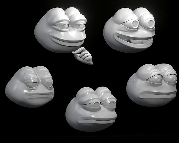 Assorted Pepe Collection - 3D printing | 3D