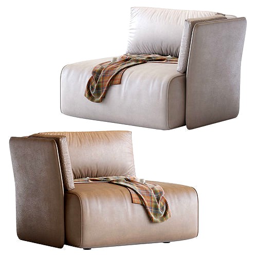 Smuk armchair from Novobile