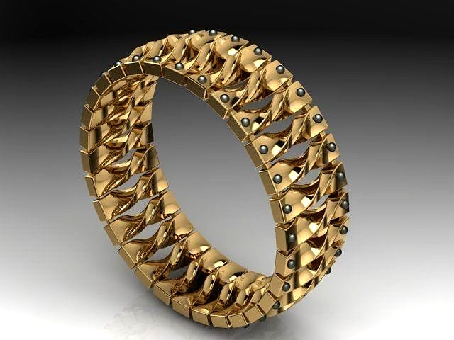 Fashion Ring | 3D