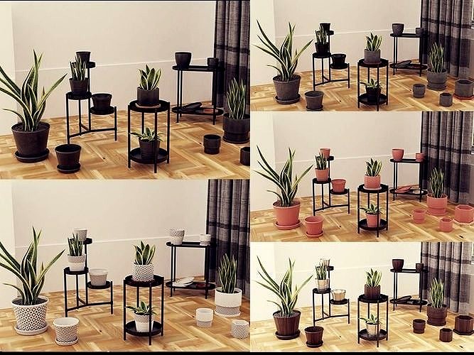 Plants pots collection vol 01