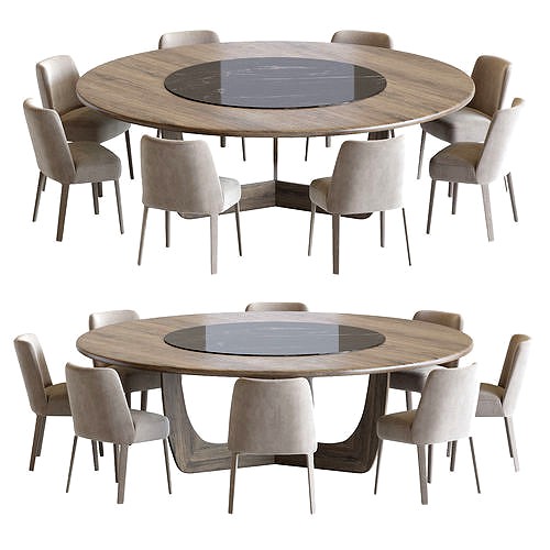 Hammer Guest Side Seating and Cala table