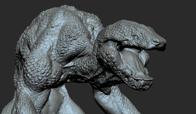 Giant Lizardman | 3D