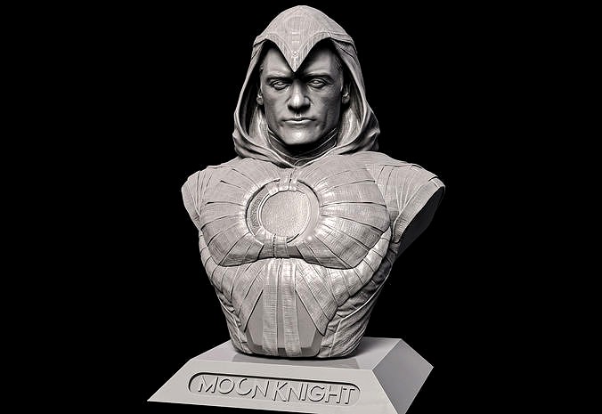 Oscar Isaac- Moon Knight Bust  | 3D