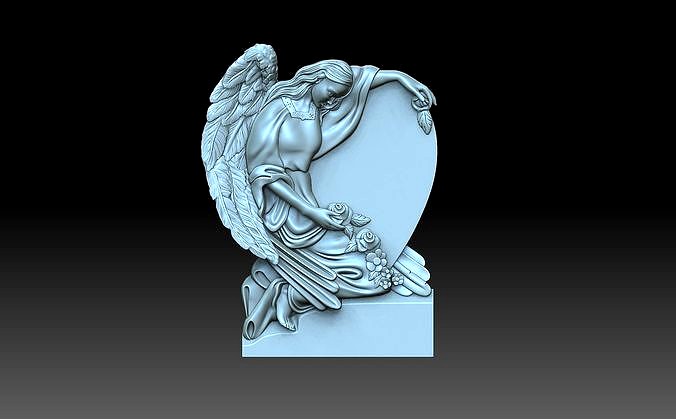 Grieving angel | 3D