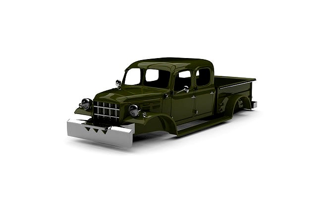 1949 Dodge Power Wagon 4-Door | 3D