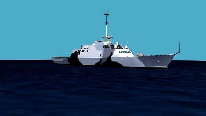 Freedom Class Blk 1 LCS-7 USS Detroit