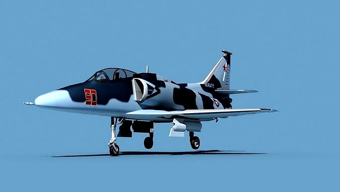 Douglas TA-4M Skyhawk V10 USN Aggr