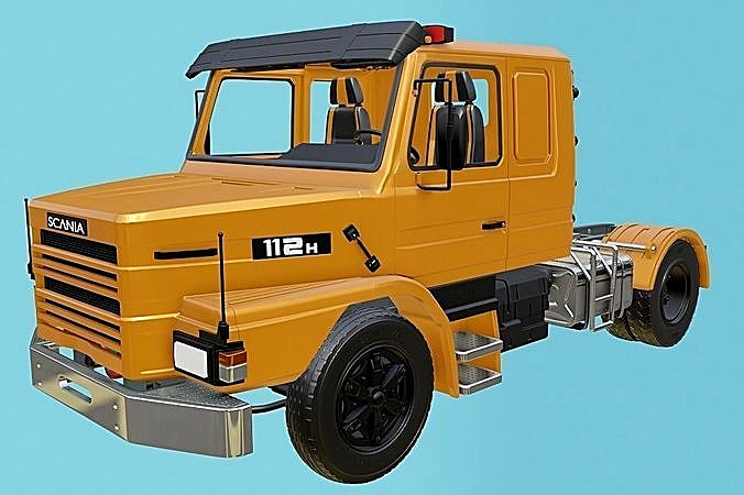 SCANIA 112 4X2 FOR  RESIN 3D  | 3D