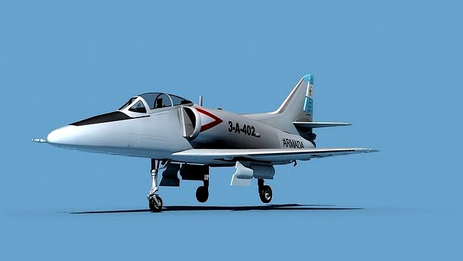 Douglas TA-4D Skyhawk V09 Argentina