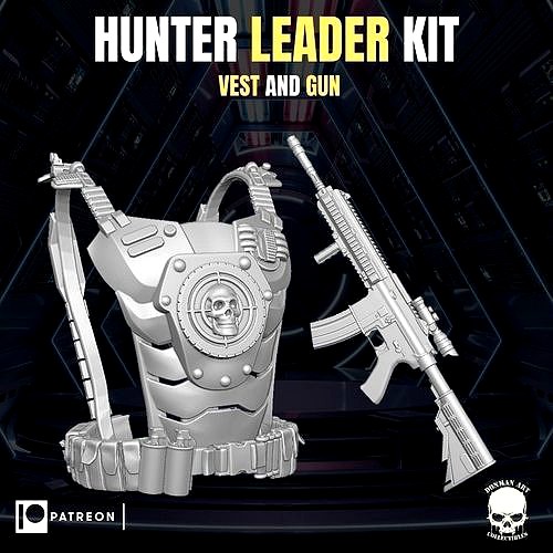 Hunter Leader Kit for Action Figures | 3D